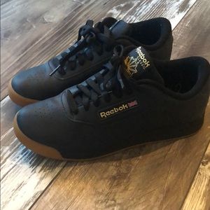 Redbox sneakers with gold unisex